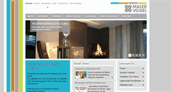 Desktop Screenshot of malervogel.ch